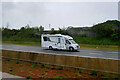 SE2987 : Motorhome on the A1(M) near Londonderry (North Yorkshire) by David Dixon