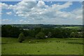 Looking down on Otley