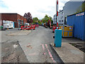 SO8754 : Worcestershire Royal Hospital - digging up the essential users' car park by Chris Allen