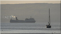 J5082 : Yacht off Bangor by Rossographer