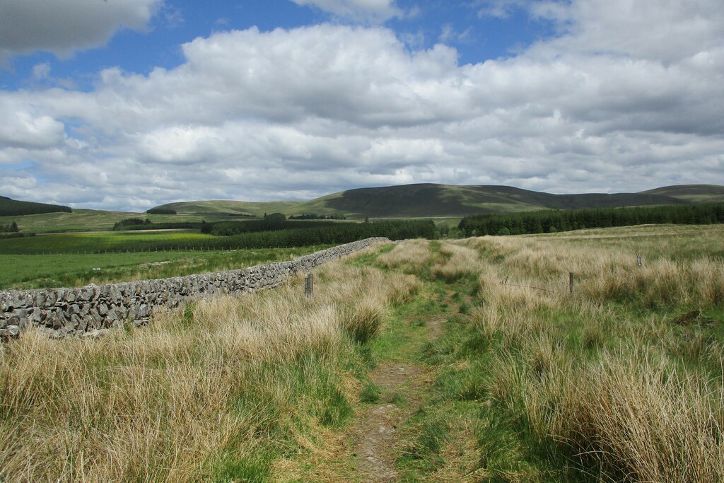 Southern Upland Way crossing Sanquhar... © Alan O'Dowd :: Geograph ...