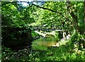 Warrastfold Bridge over The River Etherow