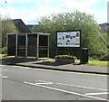 SN7910 : TrawsCymru bus shelter, Penrhos, Powys by Jaggery