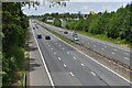 A2 seen from High Road overbridge