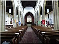 Interior of Broseley church