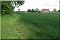 Fielden House from the bridleway