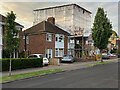 Lichfield Road: evening light and an extension