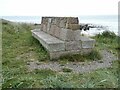NK0662 : Bench above Inzie Head by Oliver Dixon