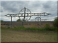 Railway distance marker