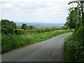 Road with distant view