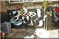 TQ3381 : View of street art in the NCP Whitechapel car park by Robert Lamb
