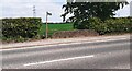 Junction of footpath and A6071 at Faudmill High Bridge