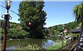ST6470 : River Avon from the Old Lock and Weir Inn by Virginia Knight