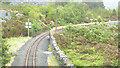 Rheilffordd Ffestiniog ger Ffordd Glanypwll / Ffestiniog Railway near Glanypwll Road