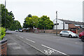 Looking across Derby Road