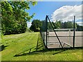 Fence around sports pitch