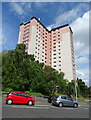High rise flats on Lochee Road, Dundee