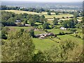 SJ4953 : View from Maiden Castle (Bickerton) by Richard Webb