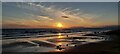 SH5628 : Sundown at Llandanwg beach, Gwynedd by I Love Colour