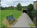 SE1316 : Huddersfield Narrow Canal towpath, Huddersfield by Malc McDonald