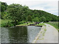 Canal lock near Linthwaite