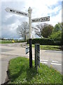 Signpost at West Horrington