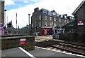 Level crossing at Broughty Ferry station