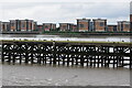 Derelict jetty opposite Gallions Point