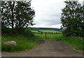 Field entrance off the A932