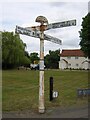 Direction Sign ? Signpost on the B1026 in Layer-de-la-Haye