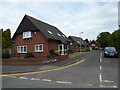 Part of St Georges Gardens in Pontesbury