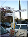 Direction Sign ? Signpost in Manuden village