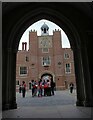TQ1568 : Hampton Court Palace - Anne Boleyn's Gate by Martin Tester