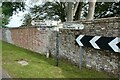 Direction Sign ? Signpost on the B3075 in Morden parish