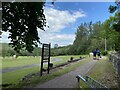 First tee at Glynhir Golf Club