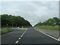 A39 approaching junction for Trispin and Treworgan