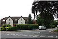 Candlemas Lane at the junction of Station Road