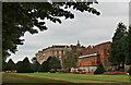 TQ1568 : Hampton Court Palace - the east façade from the NE by Martin Tester