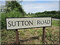 Sutton Road sign