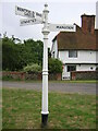 Direction Sign ? Signpost at Bentfield Green in Stansted Mountfitchet parish