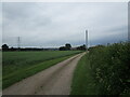 SK7917 : Roadway to Stapleford Lodge by Jonathan Thacker