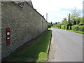 Post box at the end of Church Road