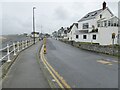 Houses on Borth seafront