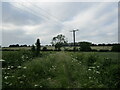 Little used farm track off Greetham Road