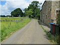 Minor road at Easington