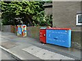 Three more decorated boxes, Burley Road