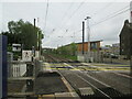 Level  Crossing  at  Cononley  Station