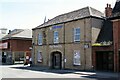 Entrance block to Elder Yard Unitarian Chapel, Saltergate, Chesterfield