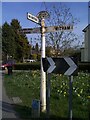 TL7818 : Direction Sign â Signpost in White Notley by John V Nicholls
