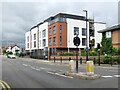 SK5837 : West Bridgford: new flats on Rectory Road by John Sutton
